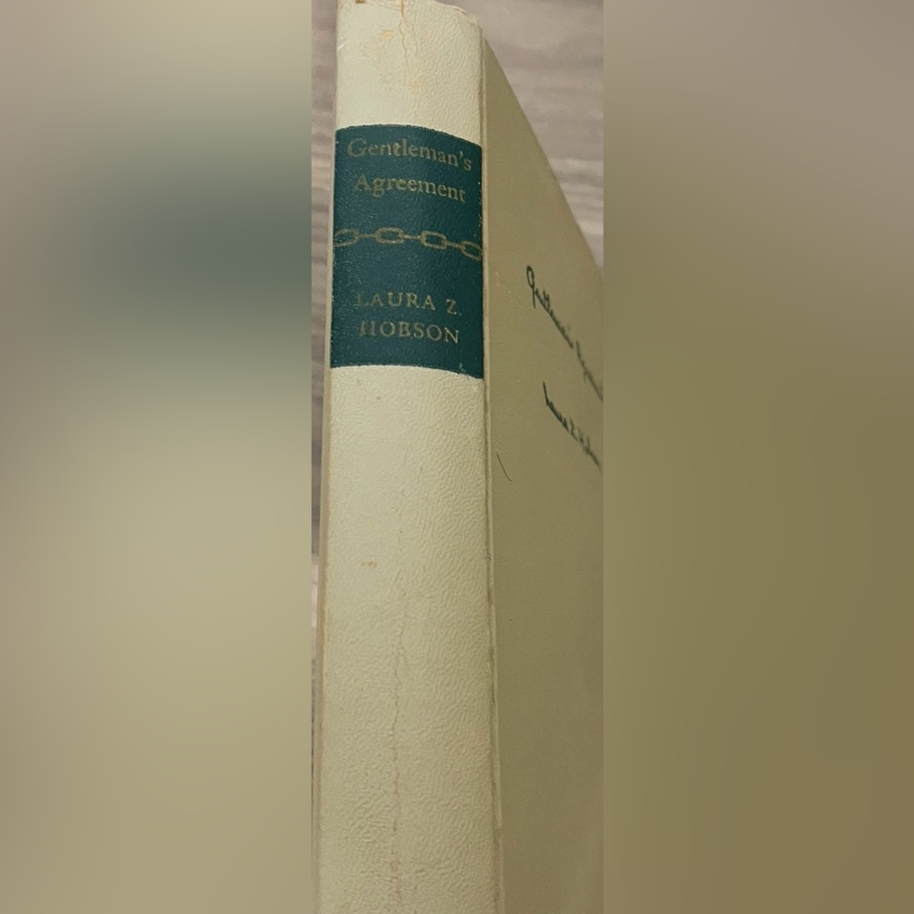Vintage 1947 Gentleman’s Agreement- Laura Z. Hobson